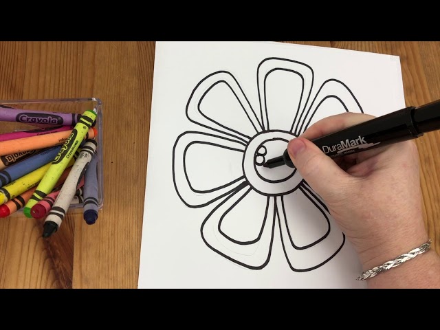 How To Draw A Flower Directed Drawing Infoupdate Org