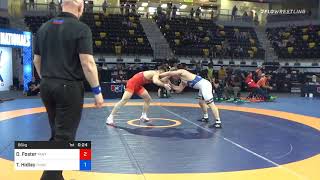 86 Kg Semifinal - Drew Foster, Panther Wrestling Club RTC Vs Trent Hidlay, TMWC