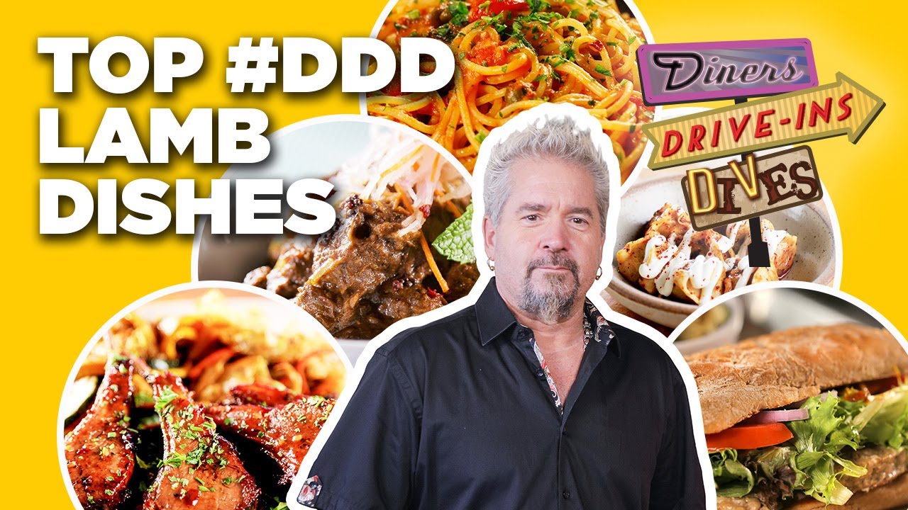 Top Ddd Lamb Dishes With Guy Fieri Diners Drive Ins And Dives