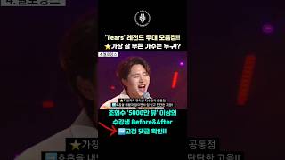 'Tears' 3옥 솔 레전드 무대 모음집!! 가장 잘 부른 가수는 누구!? #shorts