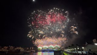 Fireworks Vijit Chao Phraya | 14-12-2024 | Phra Phuttha Yodfa Bridge.