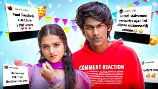 Edwin \u0026 Chinnu Committed ? 🥰😘 Comment Reaction | We Talks