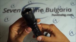 Flashlight with electric shock selfdefense - Review