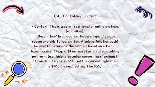 BIDDING FUNCTION