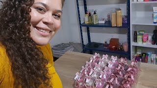 VLOG - MONTANDO 25 LEMBRANCINHAS PARA O NATAL 🌲