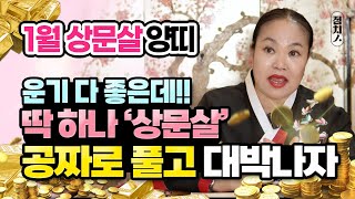 2025년 띠별운세 🌼1월 양띠운세🌼 상문살이 강하게 들어온다!☠️돈 들이지말고 혼자 풀어보자! 셀프 상문풀이 방법 대방출 [해운대 호랑이보살]