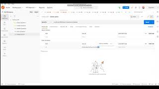 Polling API System using nodejs and postman