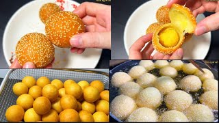 Cách Làm 2 Món Bánh Thơm Ngon - Bánh Cam - Bánh Khoai Lang Chiên