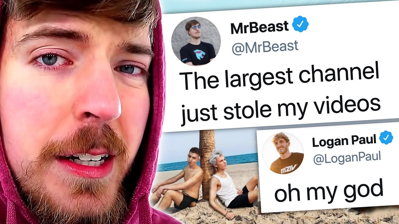 MrBeast CALLS OUT YouTuber For STEALING His Videos, Fans Get ANGRY At ...