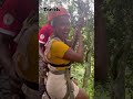 The longest zip line in Uganda is at Mabira Forest