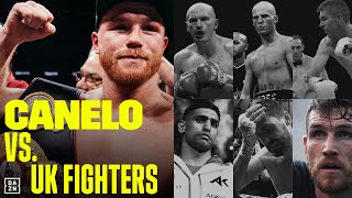 Canelo's Dominant History Against British Fighters