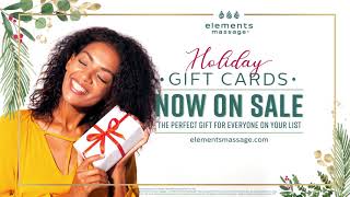 Elements Massage Holiday Gift Cards