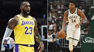 LeBron James wants to show out against the Greek Freak - Ryan Hollins | Jalen & Jacoby