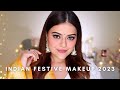 Indian Festive Makeup Tutorial 2023 - Under ₹1000 For Beginners