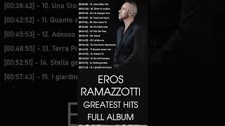 Eros Ramazzotti Greatest Hits 2023 - Eros Ramazzotti Best Songs - Eros Ramazzotti canzoni nuove 2023