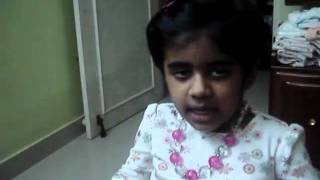 Vaikkam kayalil - 3 yr old Anjana