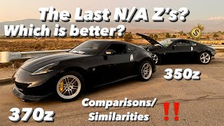 Nissan 370z vs. 350z Comparison|Revs|VQ Sound