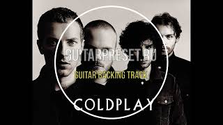 Coldplay - Dont Panic GUITAR BACKING TRACK WITH VOCALS!