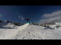 hochkar göstling ski area ski crash gopro