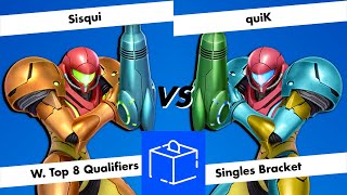 The EU To-Go Box - Winner's Top 8 Qualifiers - Sisqui (Samus) vs quiK (Samus)