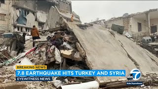 Over 1,000 dead after powerful quake hits Turkey, Syria