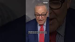 'Dysfunctional': Schumer SLAMS Republicans over ballroom proposal