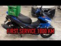 SERVIS 1000KM YAMAHA NVX 2024 TUKAR MINYAK ENGINE DAN MINYAK GEAR LIQUI MOLY