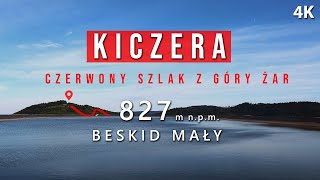 Kiczera z Góry Żar, Beskid Mały, czerwony szlak