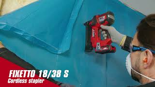 Einhell Accu Tacker FIXETTO 18/38 S Li Solo - Power X-Change