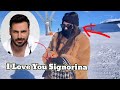 Stjepan Hauser And His Girlfriend Vannesa Enjoying At Snow Mountains 🏔️ 2023