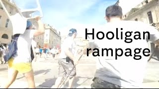 Euro 2016: Russian hooligans film own rampage