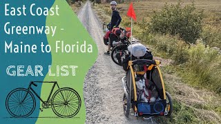 EAST COAST GREENWAY | Bike Touring Gear List (with a dog)