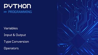 Variables, Input & Output, Type Conversion, Operators in Python🐍 #codingtips #codewithme #youtube