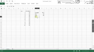 MME 2305 Simple Excel Operations V2