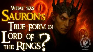 What was Sauron's True Form in Lord of the Rings? | LOTR LORE