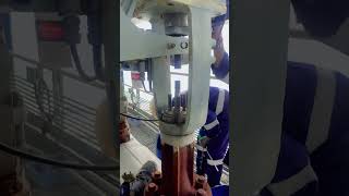 Control valve gland replacement work#reels#boiler#turbine#powerplant#valve