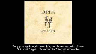 Zorita – Don't Forget To Breathe lyrics video