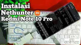 Cara Install Kali Linux NetHunter Android di Xiaomi Redmi Note 10 pro (sweet)