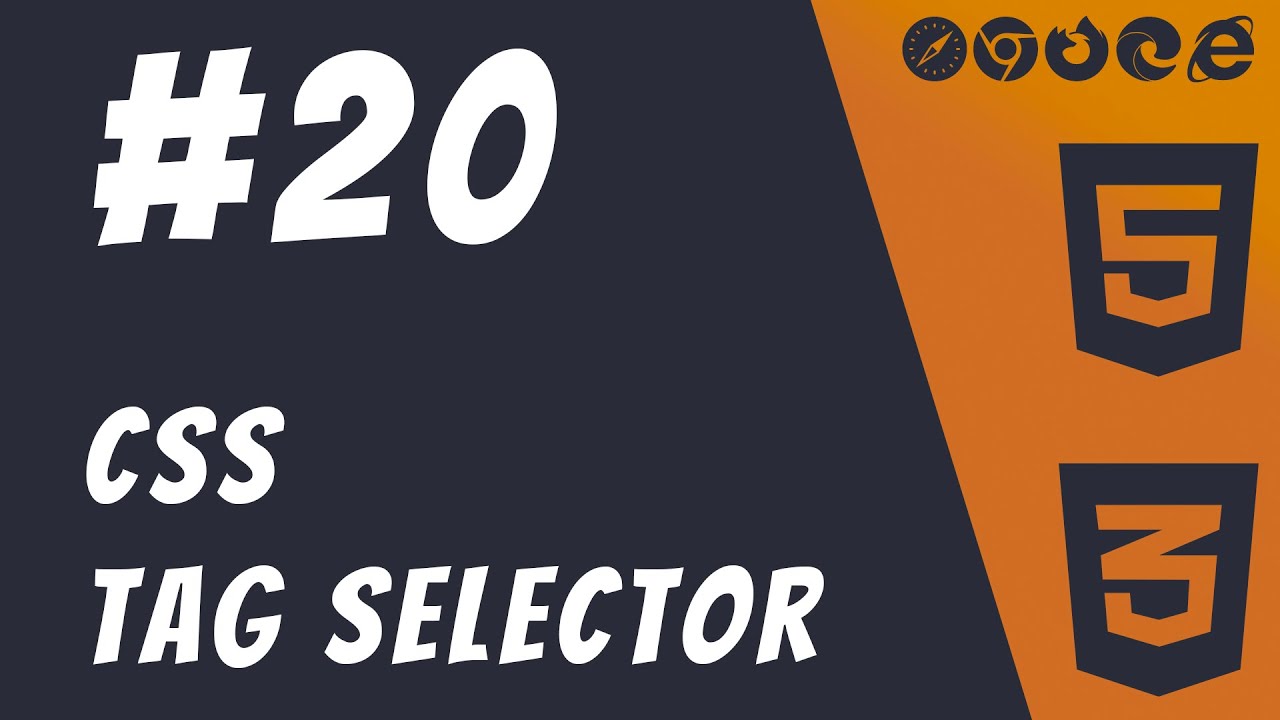 20 div 3. CSS Combo 2. Tag CSS Selector.