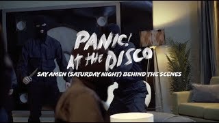 Panic! At The Disco - Say Amen (Saturday Night) [Behind The Scenes]