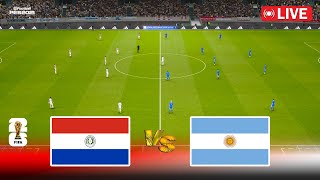 Live Paraguay Vs Argentina Fifa World Cup 2026 Qualifiers Match Live
