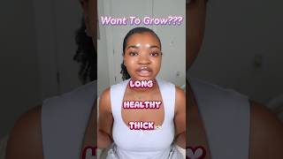 Want To Grow Long, Healthy, Thick Hair??? The answer is in this video… 👀 #naturalhairtips #natural