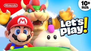 Save Princess Peach 😲 Super Mario RPG Let’s Play For Kids | @playnintendo