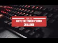 How to solve the Tower of Hanoi Coding Challenge
