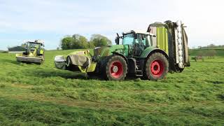 Mowing Silage With Joe Brady In Co Cavan 2019