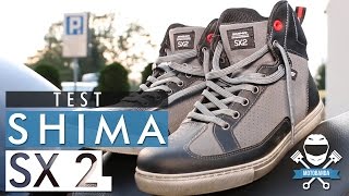 Krótkie Buty Motocyklowe (Trampki) SHIMA SX-2 Test