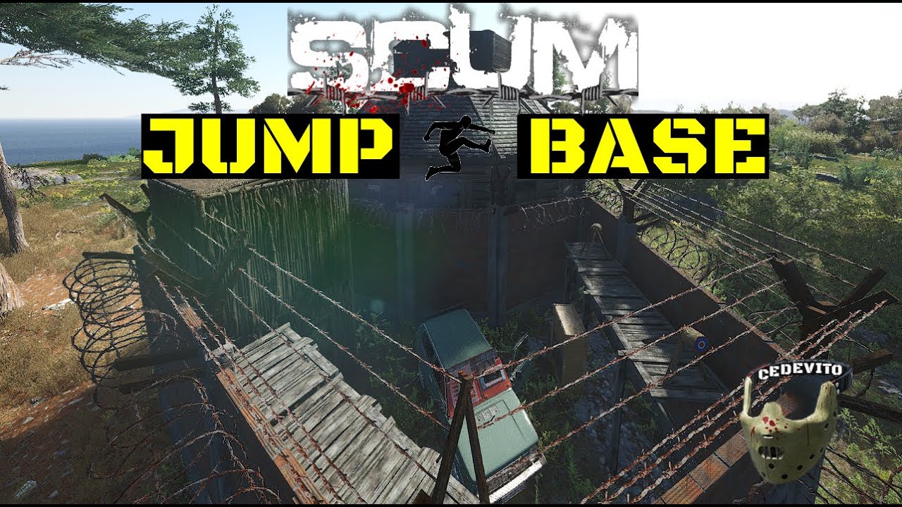 SCUM 0.8 2023 - Unraidable Jump Base - YouTube