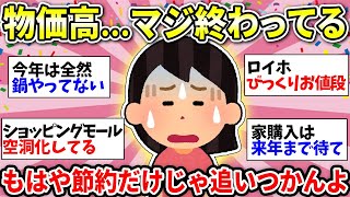 【生活崩壊です】無理ゲーすぎる！不景気×物価高の二重苦…痛感した瞬間【ガルちゃん雑談】