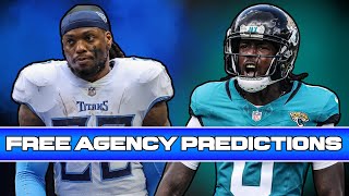 NFL Free Agency Predictions 2024 | 50 Free Agent Landing Spots