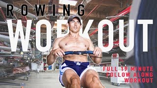 19 Minute Rowing Workout - Follow Along Row